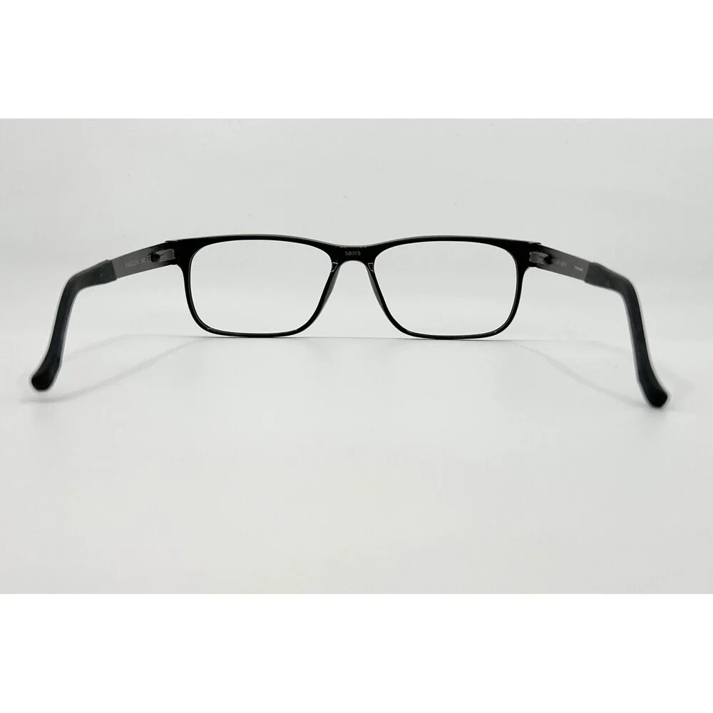 Randolph Keesler Eyeglasses Mens Black Pre-owned Square Full Rim 58-15-145